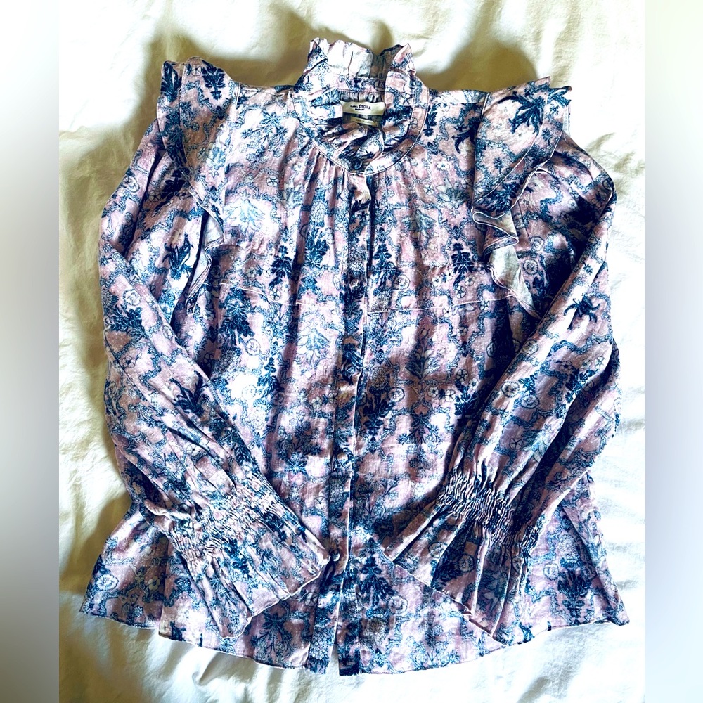 NWOT Isabel Marant linen blouse size 36 (4) never worn